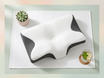 NuéeNuit  - Oreiller à mémoire de forme papillon
